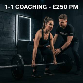 1-1 COACHING – £250 PM